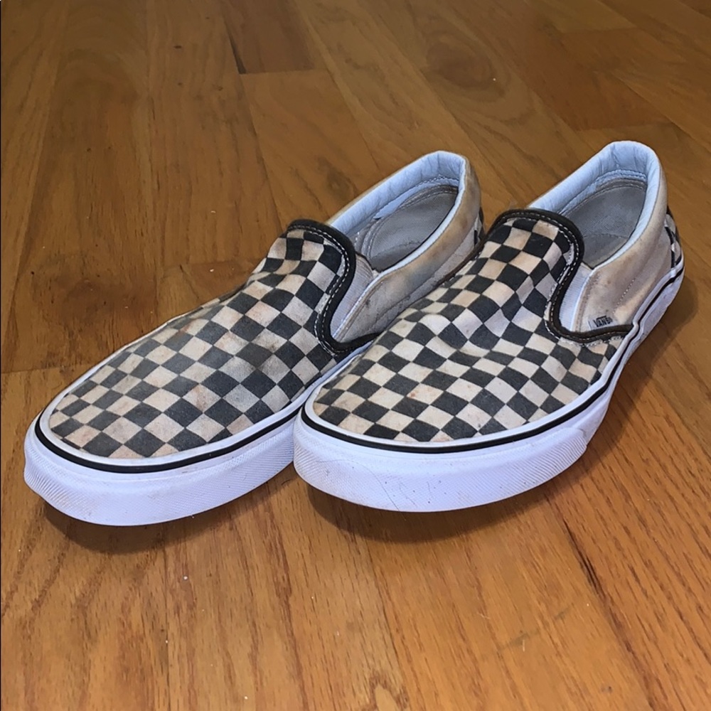 Checkered Vans